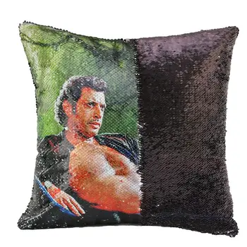 Jeff Goldblum topless china pagalvę | china Užvalkalas | Dviejų spalvų pagalvę | dovana jai | dovana jam | pagalvės | magic pagalvė